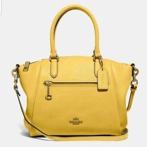 New Coach leather satchel